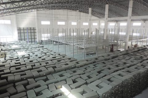 五金电器厂多层阁楼平台安装案例